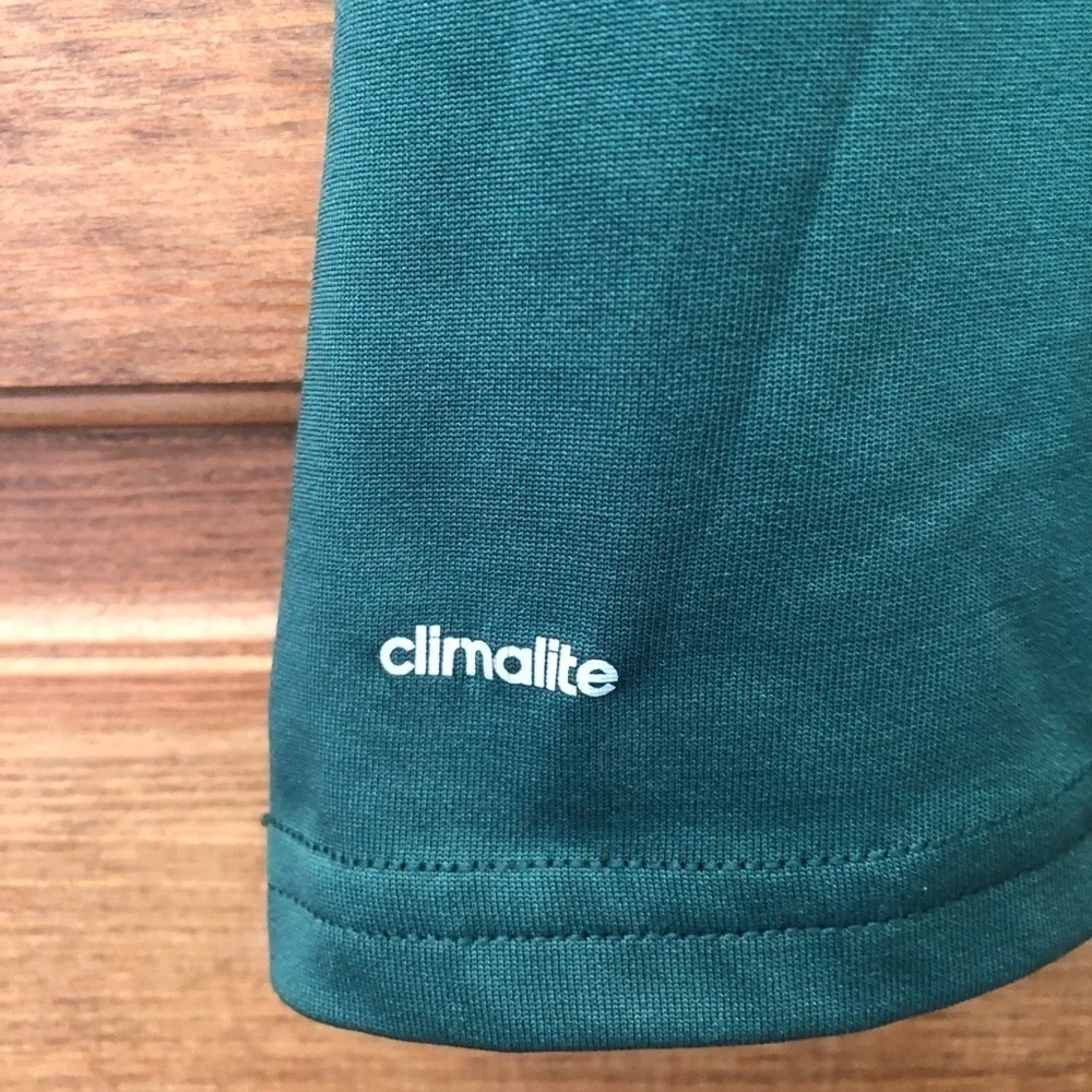 Adidas climalite youth L-14 Portland Timbers/  green v neck tee